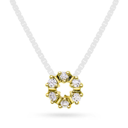 ANHENG I GULL MED DIAMANT 0,12 CT TWSI 26100011 - Bjerveur.noANHENG I GULL MED DIAMANT 0,12 CT TWSI 26100011