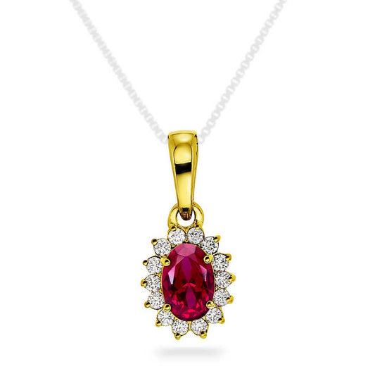 Anheng i gull med diamant 0.14 ct WSI 2615981 - RUB - Bjerveur.noAnheng i gull med diamant 0.14 ct WSI 2615981 - RUB
