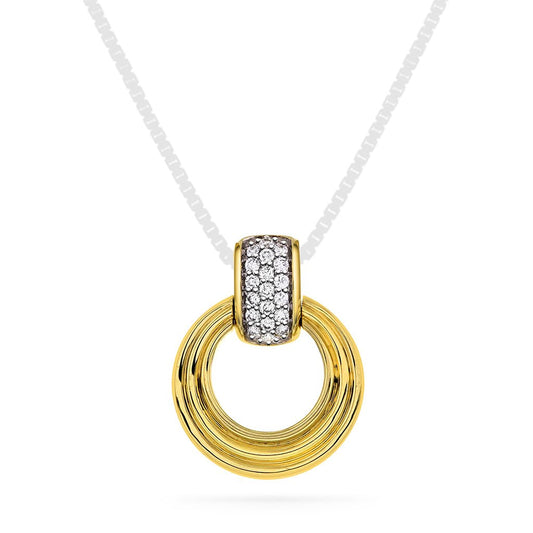 Anheng i gull med diamanter 0,14 ct WSI 26150060 - Bjerveur.noAnheng i gull med diamanter 0,14 ct WSI 26150060