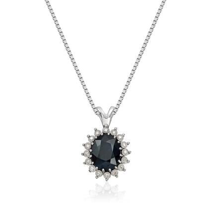 Anheng rosett 0,08ct WSi Sort safir HV 585 Artikkelnr: 27230 - Bjerveur.noAnheng rosett 0,08ct WSi Sort safir HV 585 Artikkelnr: 27230