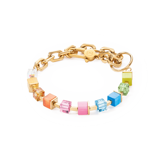 Armbånd Cube Fusion Charm gull - regnbue 4712301500 - Bjerveur.noArmbånd Cube Fusion Charm gull - regnbue 4712301500