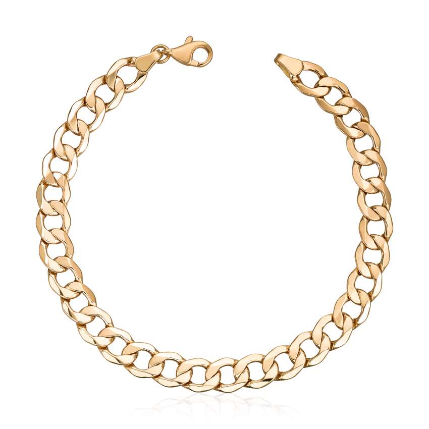 Armbånd flat panser 14K gult gull Artikkelnr: 17050 - Bjerveur.noArmbånd flat panser 14K gult gull Artikkelnr: 17050