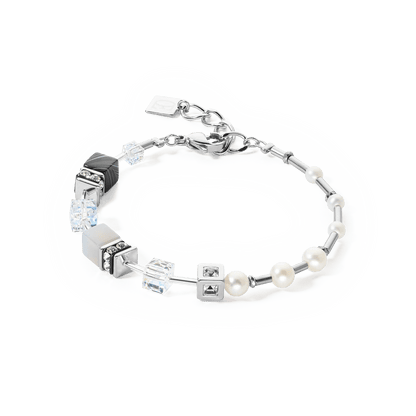 Armbånd GeoCUBE® Fusion Precious Pearl Mix sølvgrå 1122301217 - Bjerveur.noArmbånd GeoCUBE® Fusion Precious Pearl Mix sølvgrå 1122301217