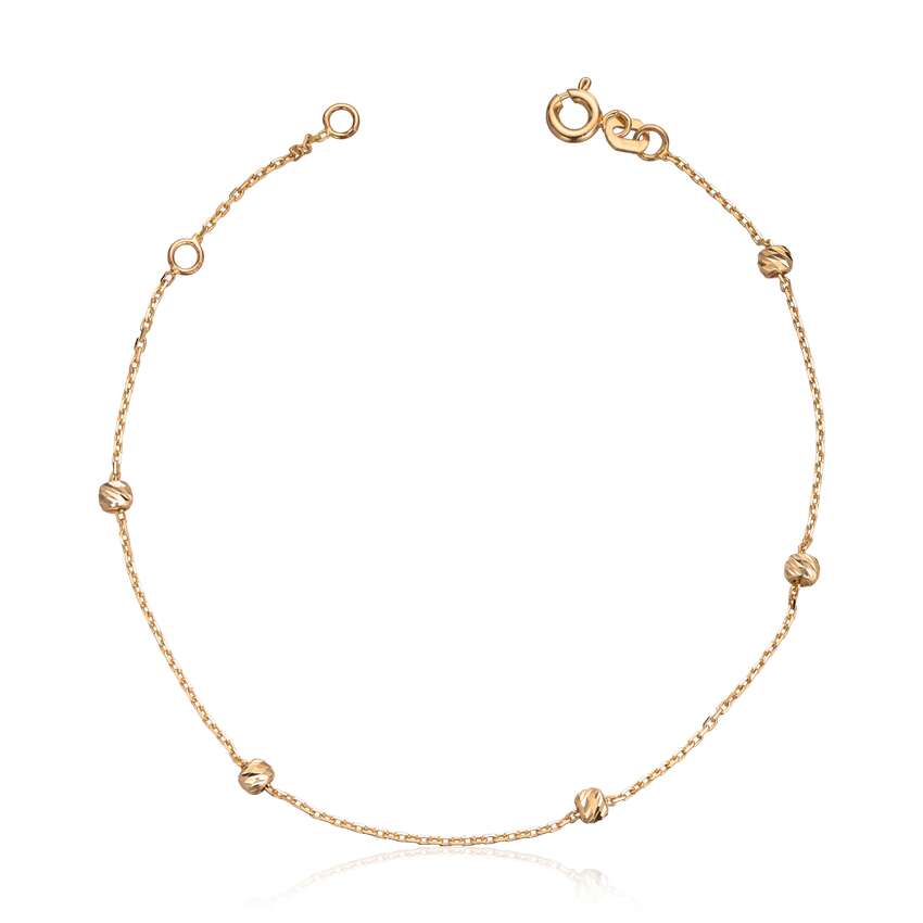 Armbånd i 14K gult gull Artikkelnr: 17091 - Bjerveur.noArmbånd i 14K gult gull Artikkelnr: 17091