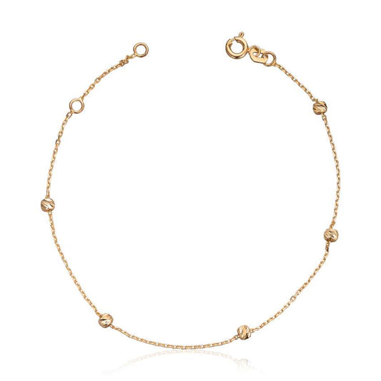 Armbånd i 14K gult gull Artikkelnr: 17091 - Bjerveur.noArmbånd i 14K gult gull Artikkelnr: 17091