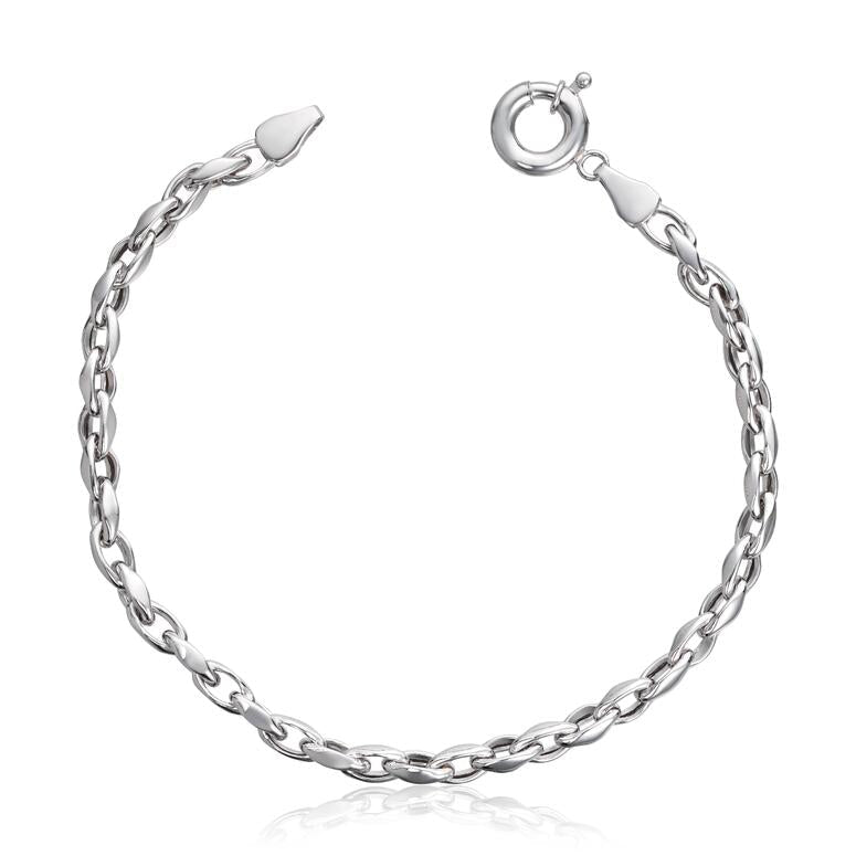 Armbånd i 14K hvitt gull - Bjerveur.no