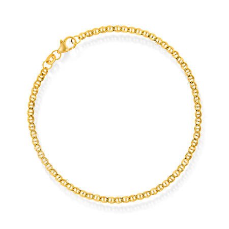 ARMBÅND I GULL 2,6 MM 19 CM 56838 - Bjerveur.noARMBÅND I GULL 2,6 MM 19 CM 56838