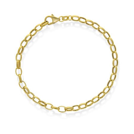 ARMBÅND I GULL 4,3 MM 18 CM 2895385.18 - Bjerveur.noARMBÅND I GULL 4,3 MM 18 CM 2895385.18