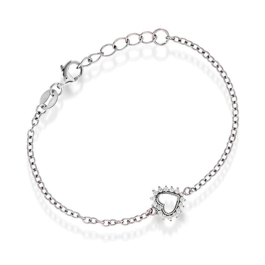 Armbånd i sølv med zirkonia 1,8mm - Bjerveur.noArmbånd i sølv med zirkonia 1,8mm