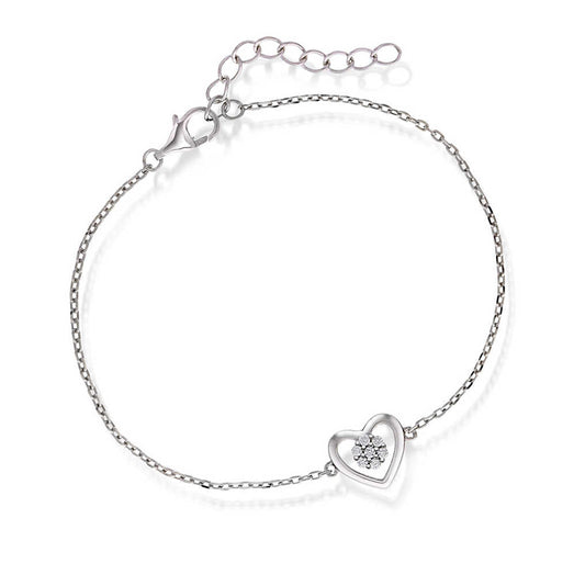 ARMBÅND I SØLV MED ZIRKONIA 991639 - Bjerveur.noARMBÅND I SØLV MED ZIRKONIA 991639