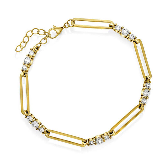 ARMBÅND I SØLV MED ZIRKONIA 991664 - Bjerveur.noARMBÅND I SØLV MED ZIRKONIA 991664