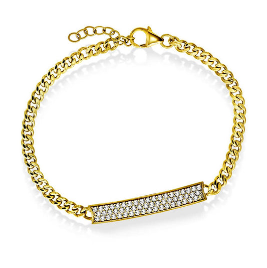 ARMBÅND I SØLV MED ZIRKONIA 991833 - Bjerveur.noARMBÅND I SØLV MED ZIRKONIA 991833