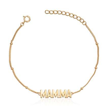 Armbånd MAMMA i sølv forgylt Artikkelnr: 3044916 - Bjerveur.noArmbånd MAMMA i sølv forgylt Artikkelnr: 3044916