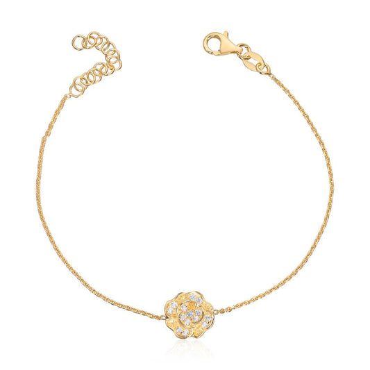 Armbånd "Petal Sparkle" i sølv forgylt Artikkelnr: 3068719 - Bjerveur.noArmbånd "Petal Sparkle" i sølv forgylt Artikkelnr: 3068719