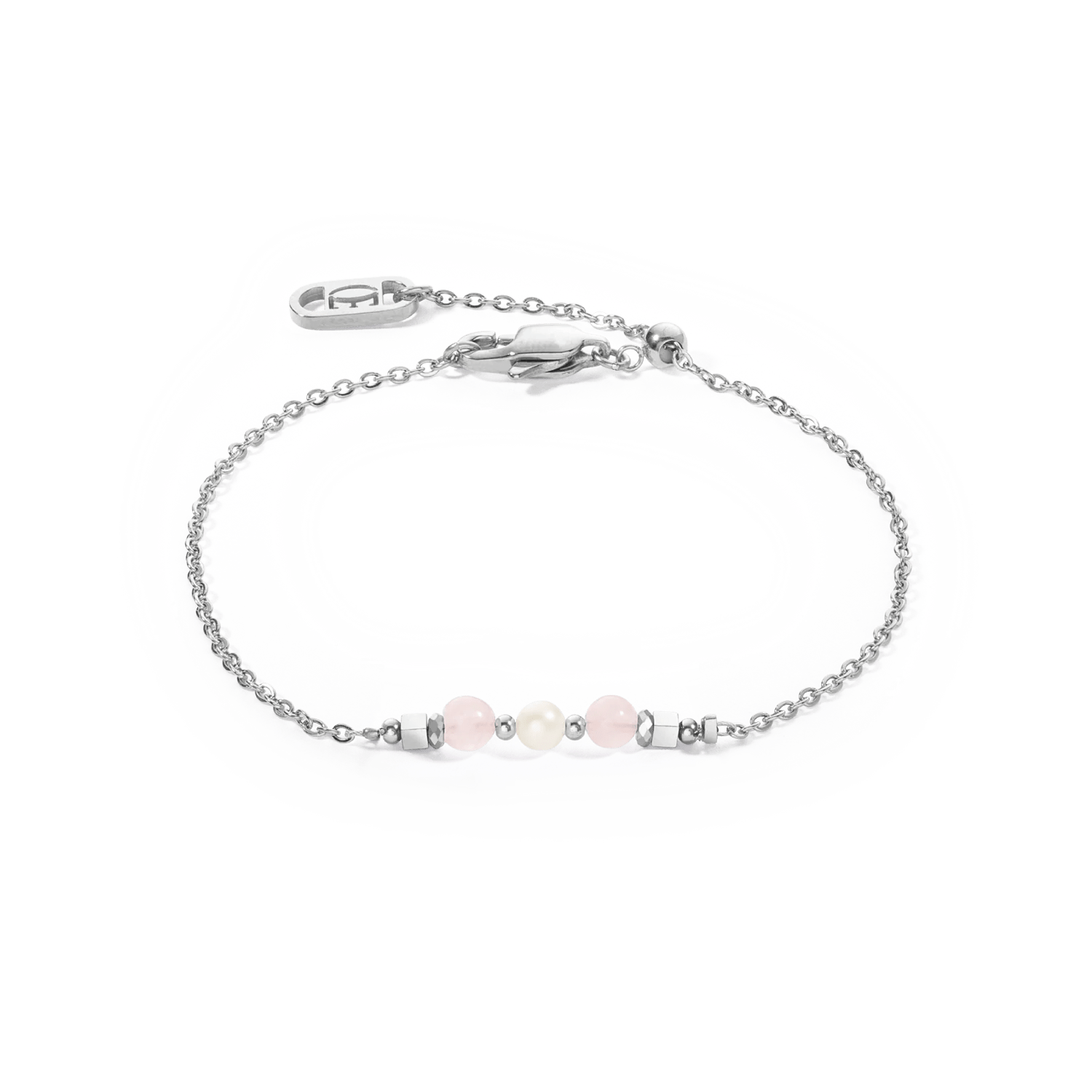 Armbånd Princess Pearls sølv - rosa 1128301917 - Bjerveur.noArmbånd Princess Pearls sølv - rosa 1128301917