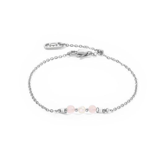 Armbånd Princess Pearls sølv - rosa 1128301917 - Bjerveur.noArmbånd Princess Pearls sølv - rosa 1128301917