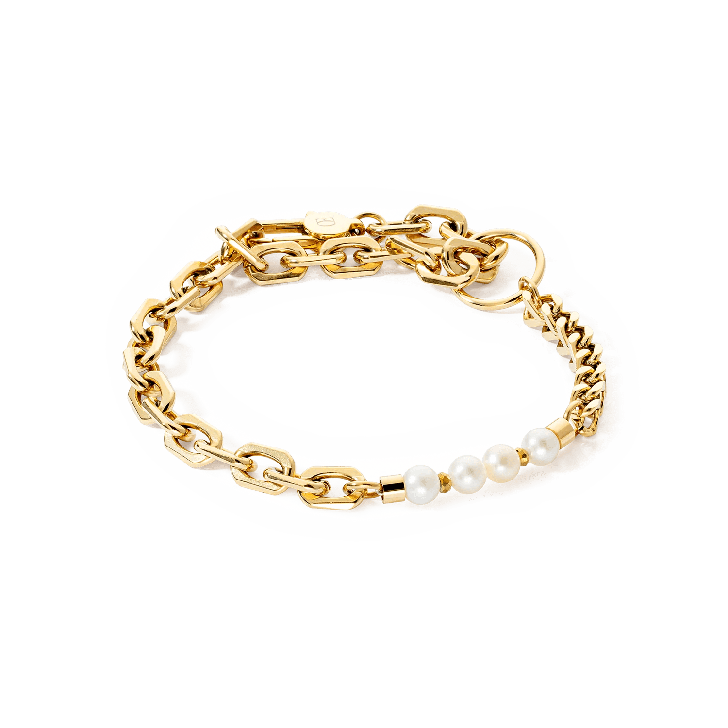 Armbånd Shape Shifter Ferskvannsperler gull 1120301416 - Bjerveur.noArmbånd Shape Shifter Ferskvannsperler gull 1120301416