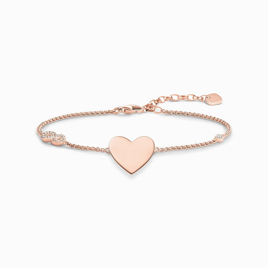 Armbåndhjerte med uendelighet A1486 - 416 - 14 - Bjerveur.noArmbåndhjerte med uendelighet A1486 - 416 - 14