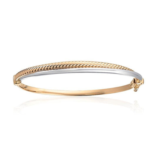 Armring 2 - farget med lås 14K - Bjerveur.no