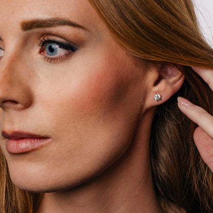 Gems Contessa øredobber i 14 karat gult gull med labdiamant 6,5 mm, bilde 2 av 4