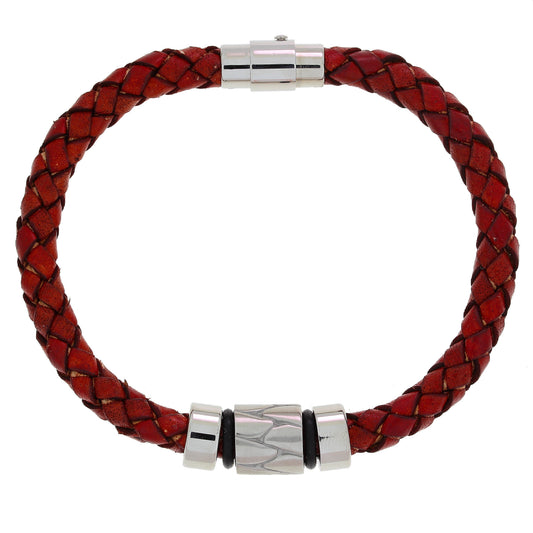 Sander armbånd i stål 6 mm, 21 cm