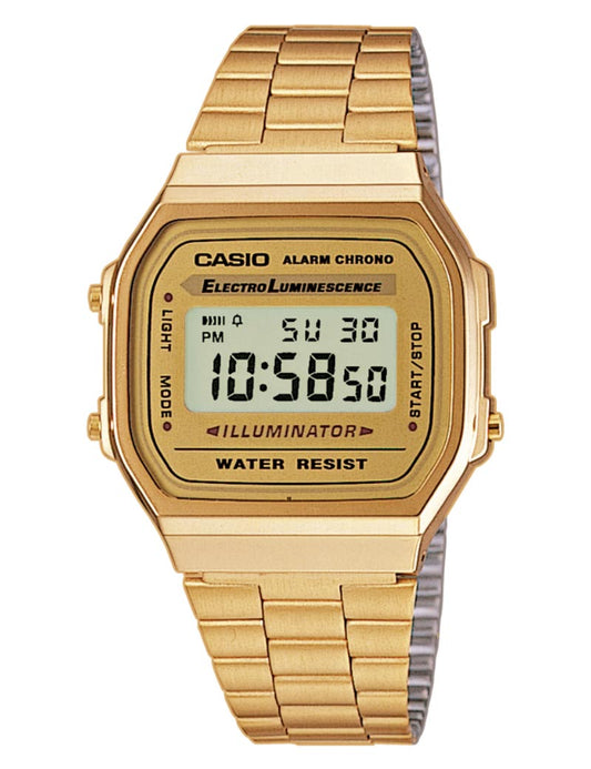Casio Vintage A168WG-9EF herreklokke i resin