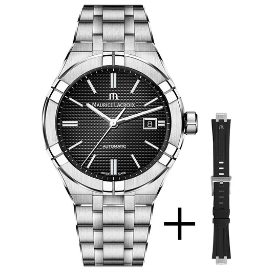 Maurice Lacroix Aikon AI6008-SS00F-330-A herreklokke i stål