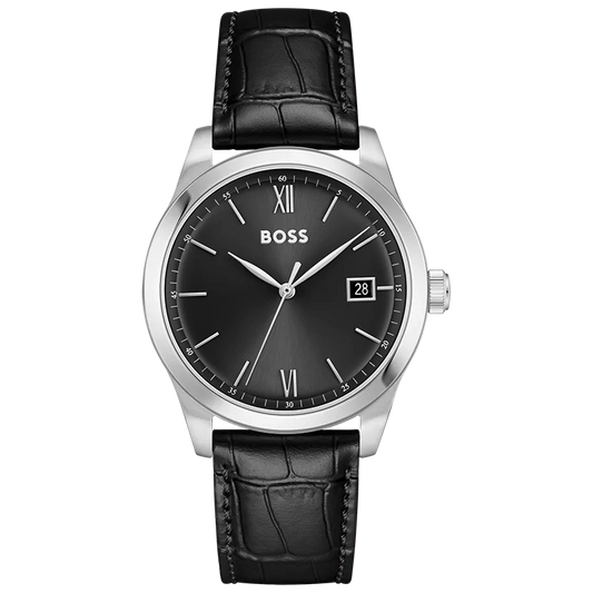 BOSS 1514356 herreklokke i stål, bilde 1 av 4