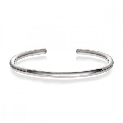 Armring i sølv, bredde 4 mm, innvendig diameter 60 mm, bilde 1 av 2