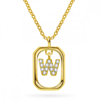 Jewelry Letters anheng i sølv med zirkonia, bokstav, bilde 52 av 57
