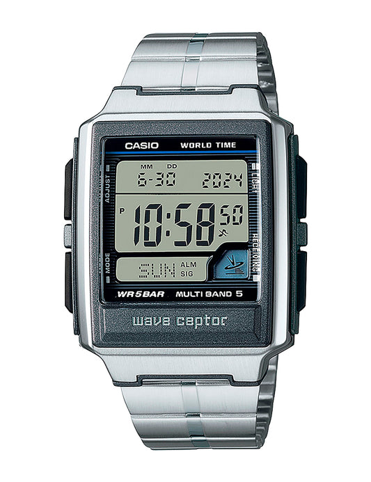 Casio Radio Controlled WV-59RD-1AEF herreklokke i stål