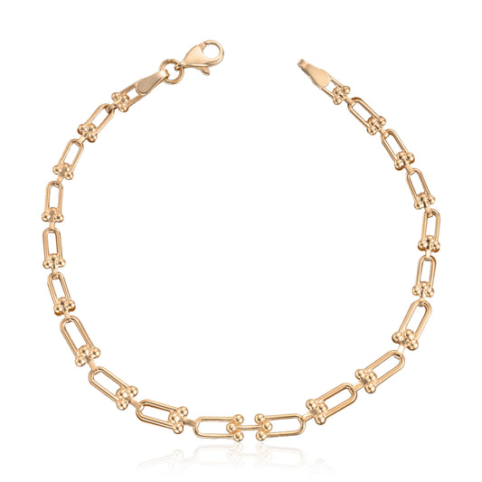 Armbånd i 14K gult gull Artikkelnr: 17082 - Bjerveur.noArmbånd i 14K gult gull Artikkelnr: 17082