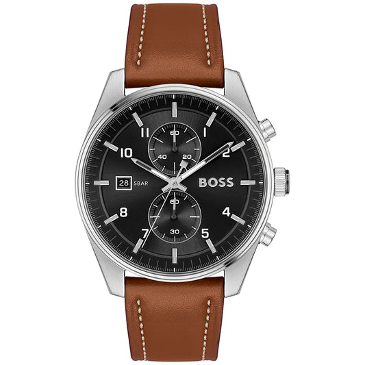 BOSS 1514161 herreklokke i stål, bilde 1 av 3