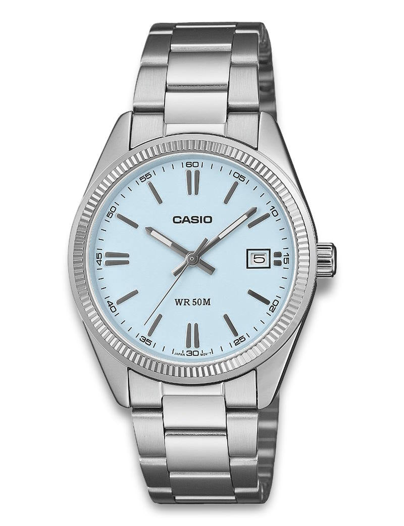 Casio Timeless UTP-1302PD-2A2VEF herreklokke i stål