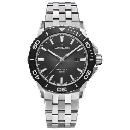 Maurice Lacroix Pontos PT1008-SSL22-330-1 herreklokke i stål