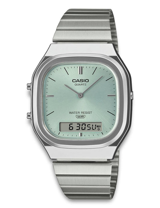Casio Vintage AQ-240E-2AEF dameklokke i resin, bilde 1 av 2
