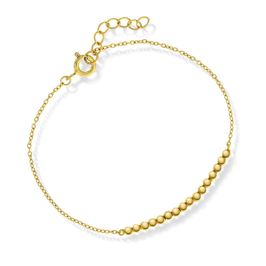 Nora Mørk armbånd i forgylt 925 sølv, 16,5 cm, bilde 1 av 4