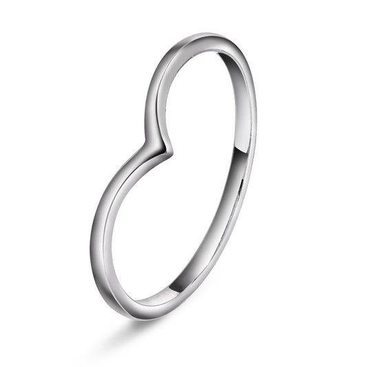 Ring i rhodinert sølv swan 1,5 mm, bilde 1 av 3