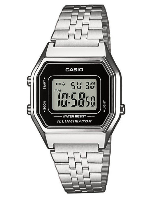 Casio Vintage LA680WEA-1EF klokke i stål