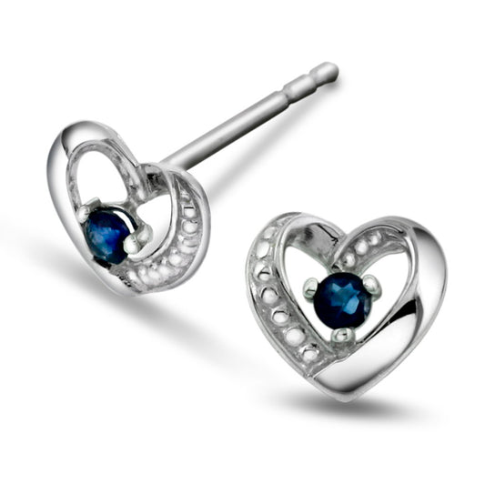 ØREDOBBER I GULL MED SAFIR 0,10 CT 53355 - Bjerveur.noØREDOBBER I GULL MED SAFIR 0,10 CT 53355