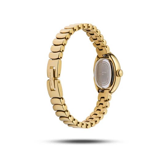 Belle Oval Petite Gullfarget / Hvit 18x26 SKU | MB1416 - Bjerveur.noBelle Oval Petite Gullfarget / Hvit 18x26 SKU | MB1416