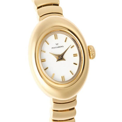 Belle Oval Petite Gullfarget / Hvit 18x26 SKU | MB1416 - Bjerveur.noBelle Oval Petite Gullfarget / Hvit 18x26 SKU | MB1416