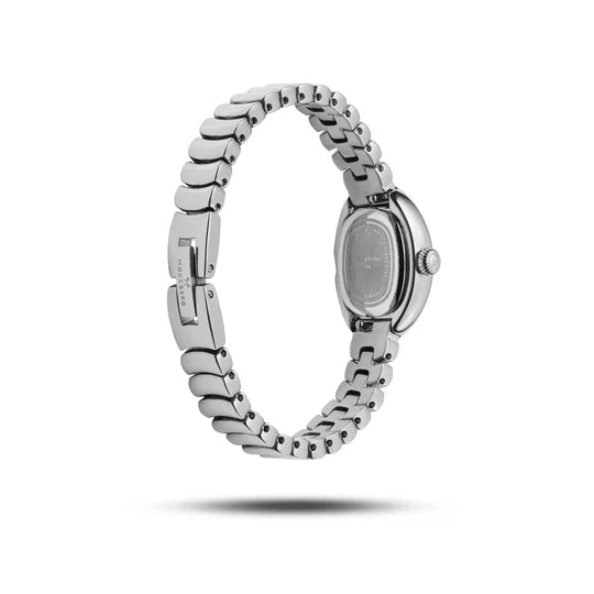 Belle Oval Petite Sølvfarget / Hvit 18x26 SKU | MB1417 - Bjerveur.noBelle Oval Petite Sølvfarget / Hvit 18x26 SKU | MB1417