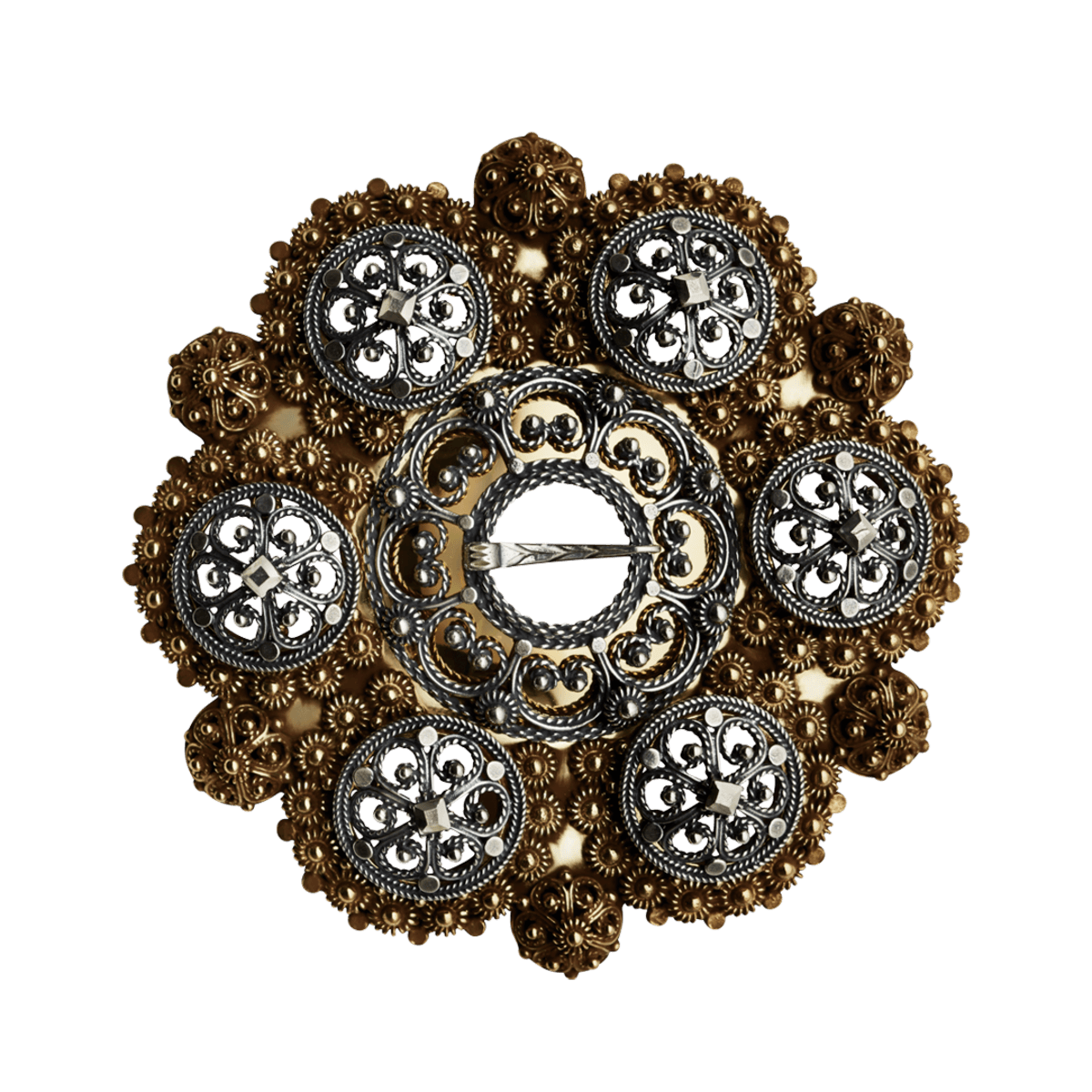 Bolesølje Telemark, oksidert/gamalforgylt 153300 - Bjerveur.noBolesølje Telemark, oksidert/gamalforgylt 153300