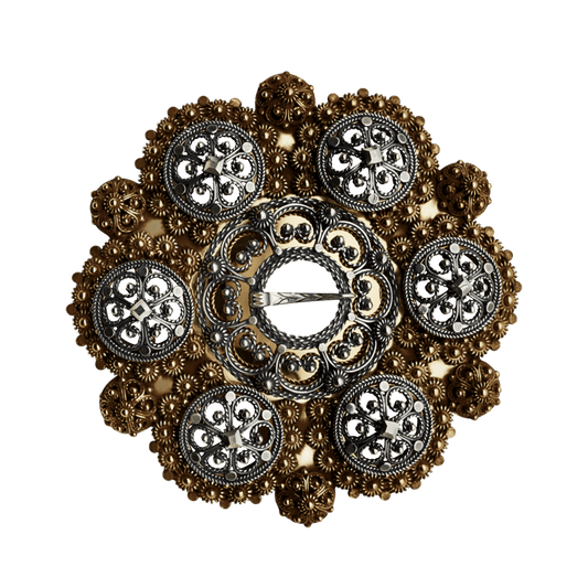 Bolesølje Telemark, oksidert/gamalforgylt 153300 - Bjerveur.noBolesølje Telemark, oksidert/gamalforgylt 153300