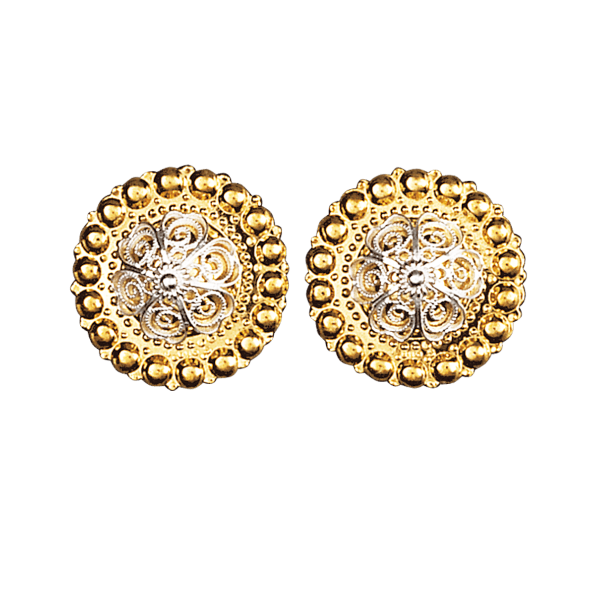 Borenåler 25 mm med kruser, forgylt/kvit 057506 - Bjerveur.noBorenåler 25 mm med kruser, forgylt/kvit 057506