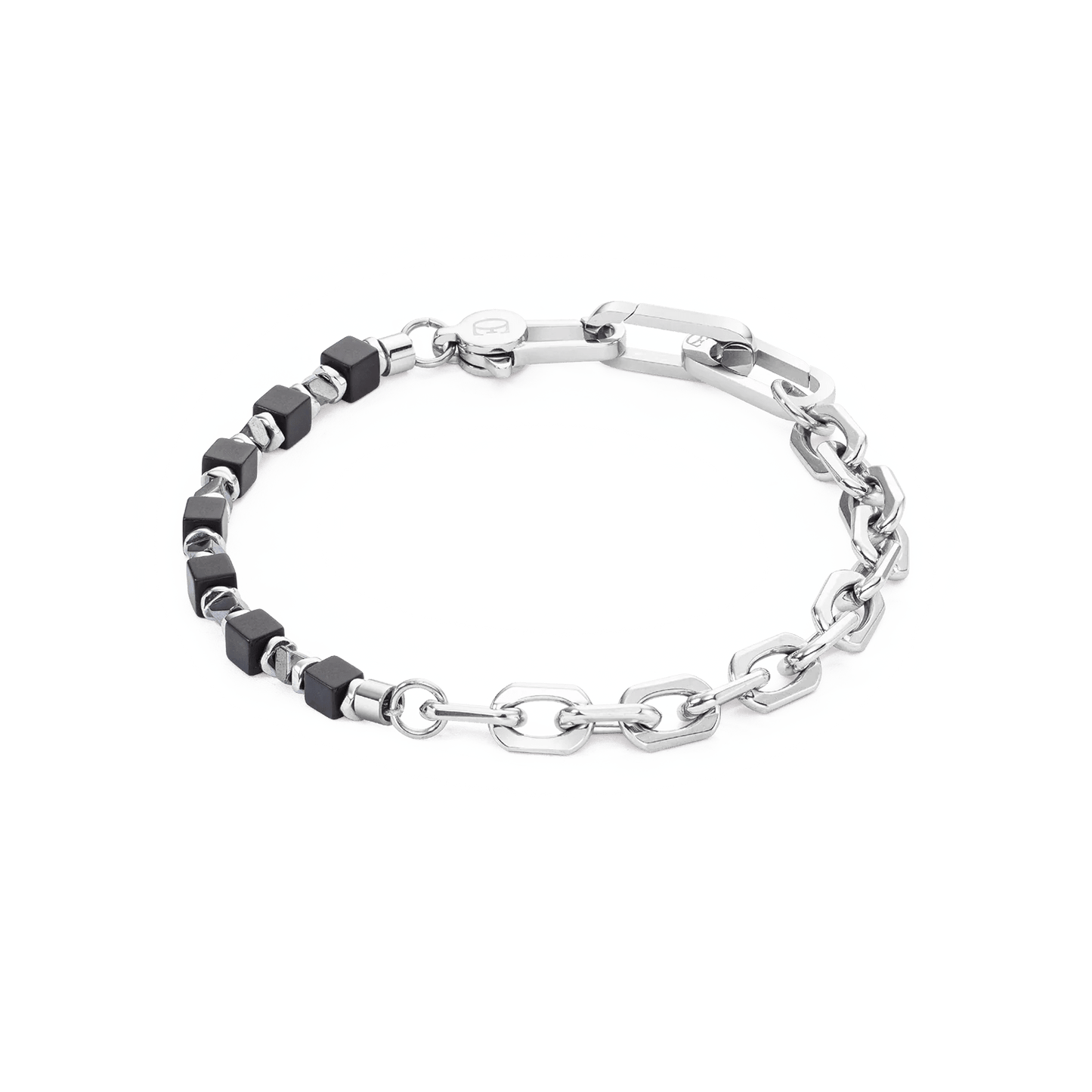 Bracelet Cubes Fusion link chain black 0909301300 - Bjerveur.noBracelet Cubes Fusion link chain black 0909301300