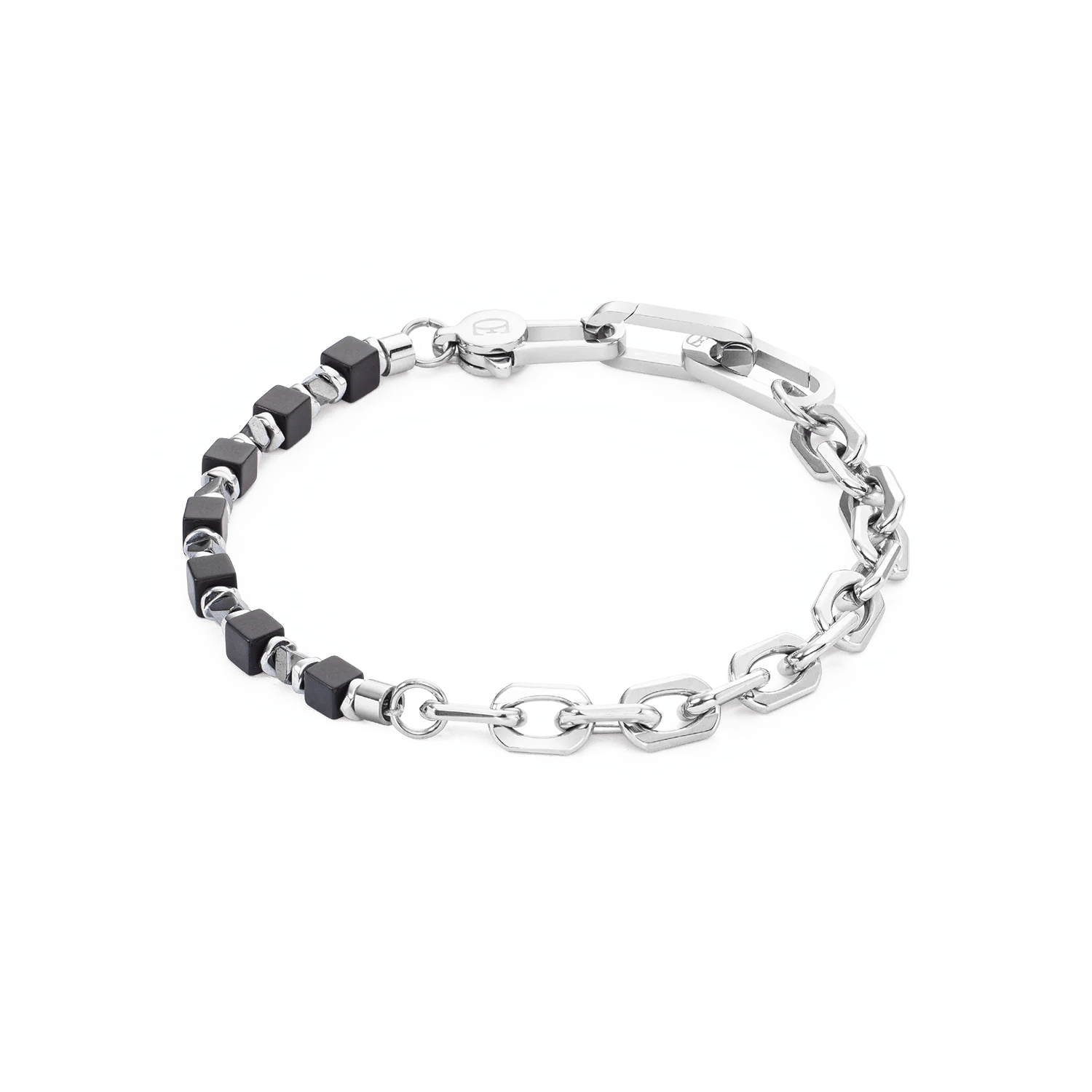Bracelet Cubes Fusion link chain black 0909301300 - Bjerveur.noBracelet Cubes Fusion link chain black 0909301300