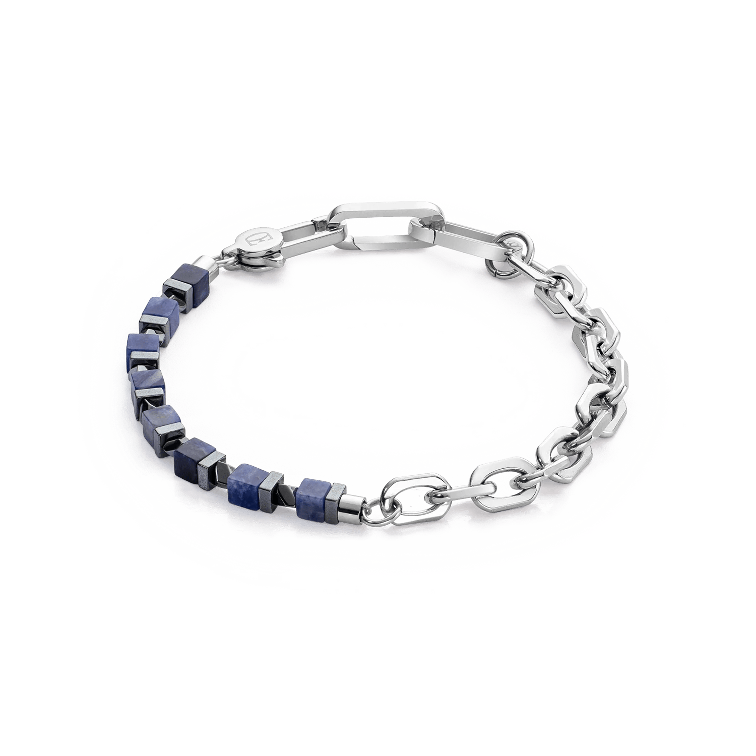 Bracelet Precious Fusion link chain blue - silver 0905300700 - Bjerveur.noBracelet Precious Fusion link chain blue - silver 0905300700