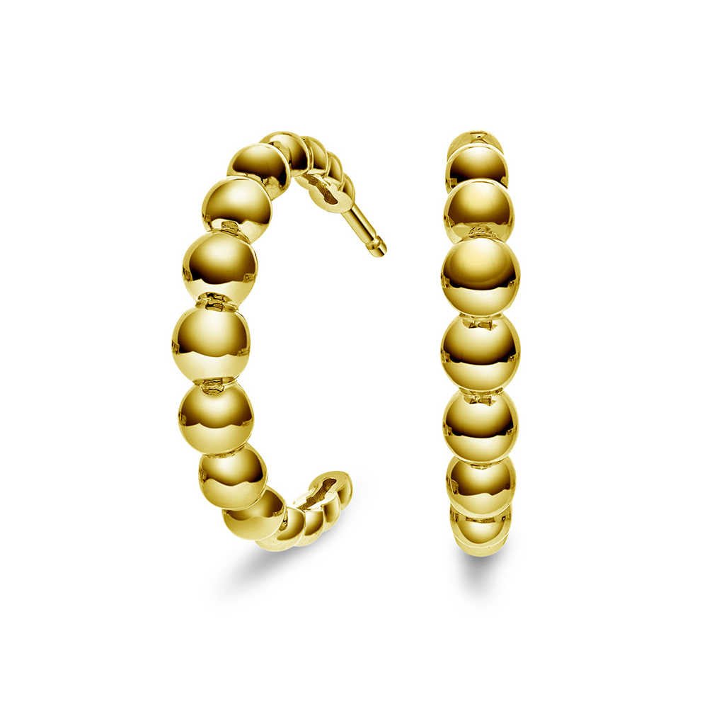 Bubble øredobber i sølv 22 mm 221387 - Bjerveur.noBubble øredobber i sølv 22 mm 221387